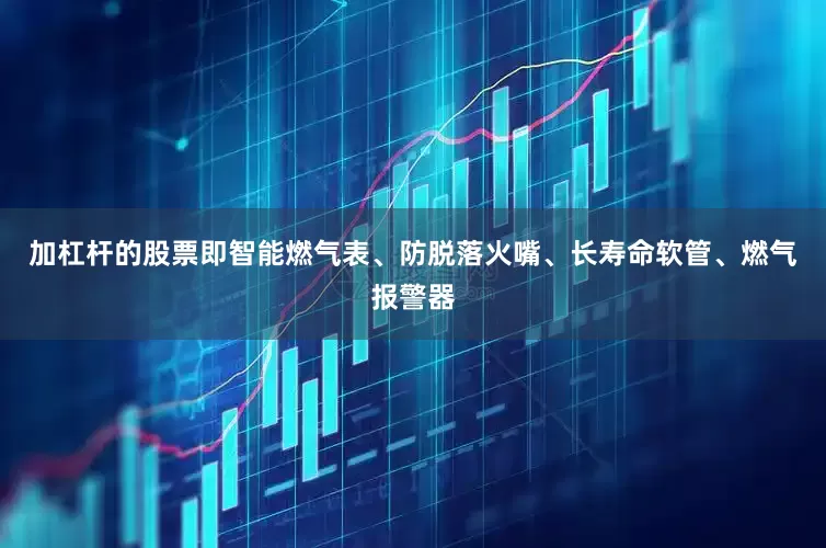 加杠杆的股票即智能燃气表、防脱落火嘴、长寿命软管、燃气报警器